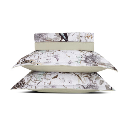 Ensemble de draps satin de coton Jardin orné