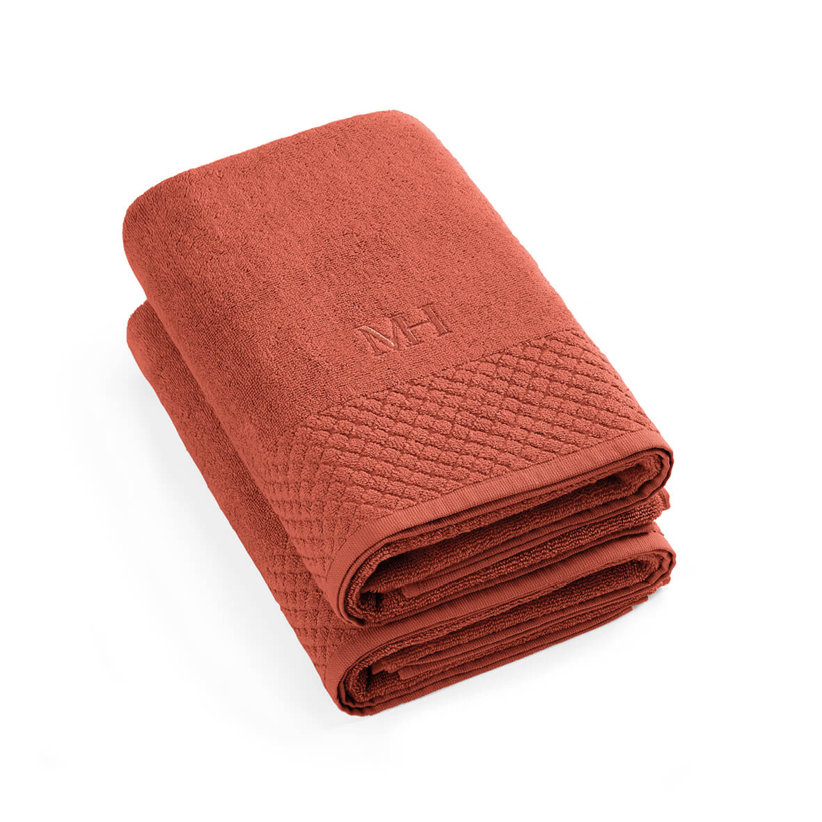 Set de 2 draps de bain