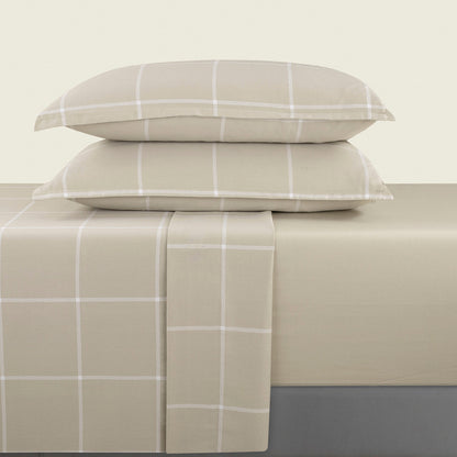 Ensemble de draps satin de coton Amélia
