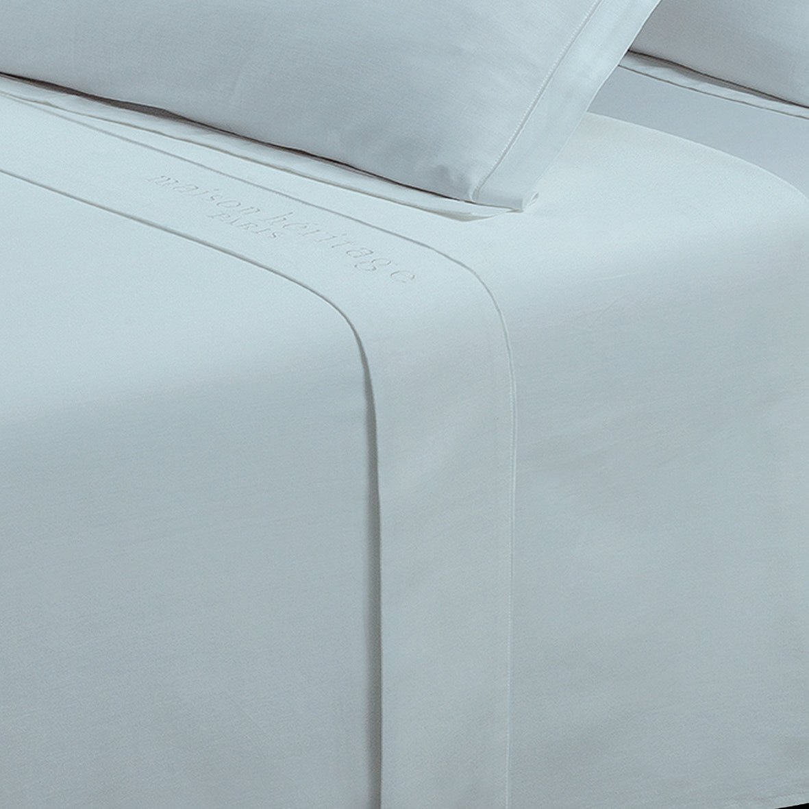 Drap plat satin de coton Uni 1 baratta