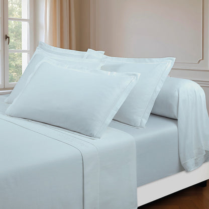 Ensemble de draps satin de coton Uni 1 baratta