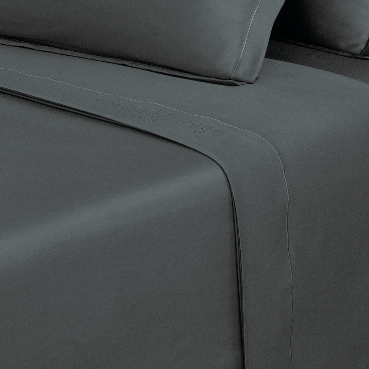 Drap plat satin de coton Uni 1 baratta