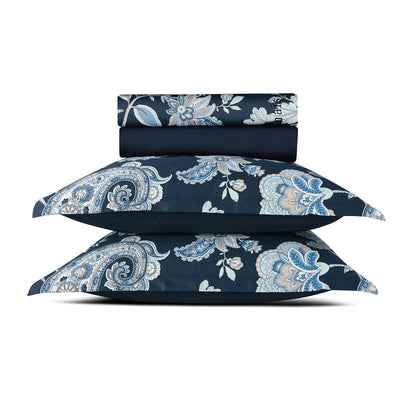 Ensemble de draps satin de coton Kashmir