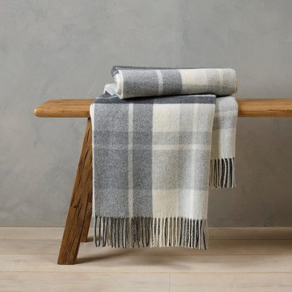 Plaid tissé