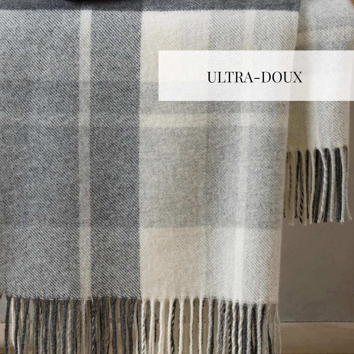 Plaid tissé