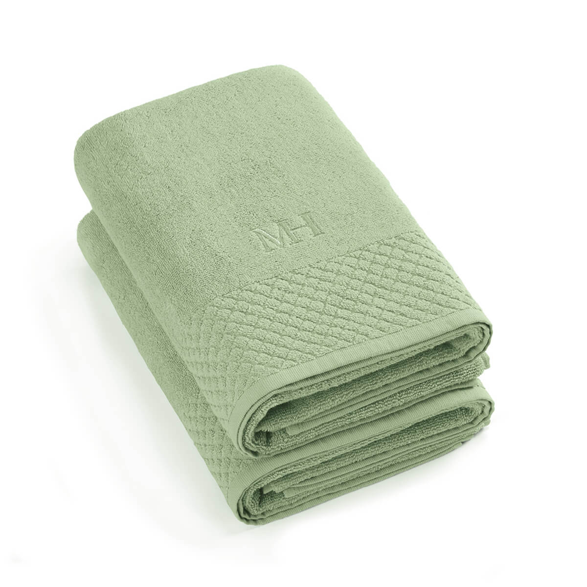 Set de 2 draps de bain