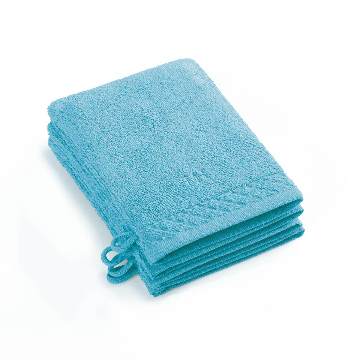Set de 4 gants de toilette