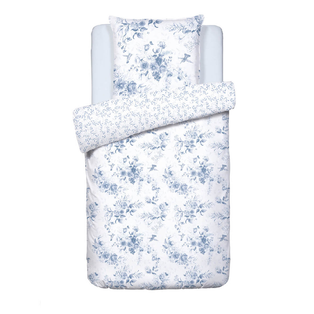 Parure Bleu Floral
