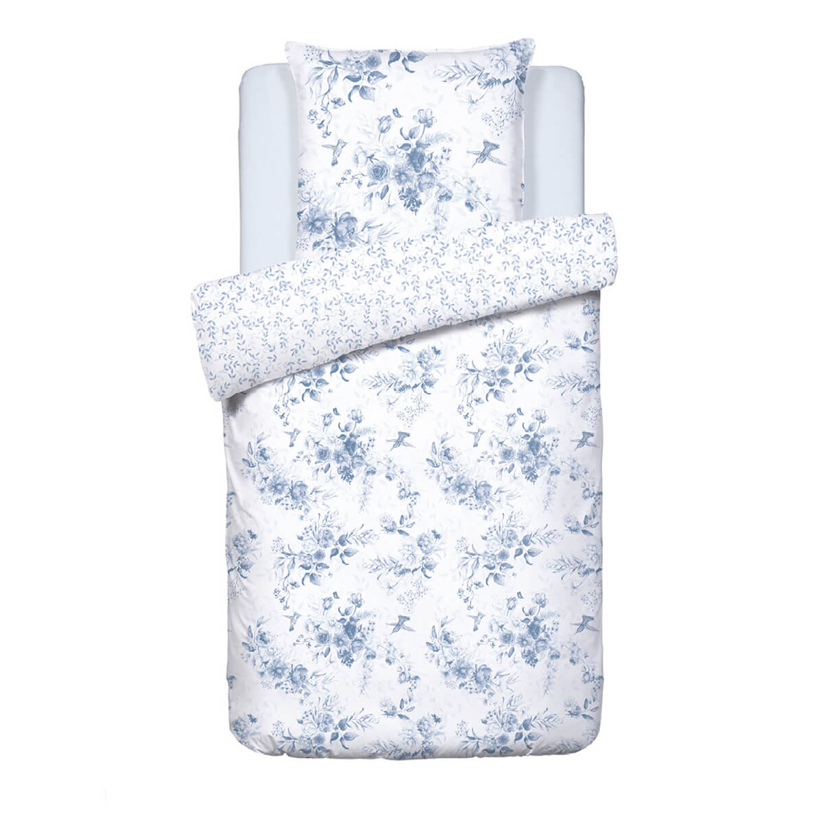 Parure Bleu Floral