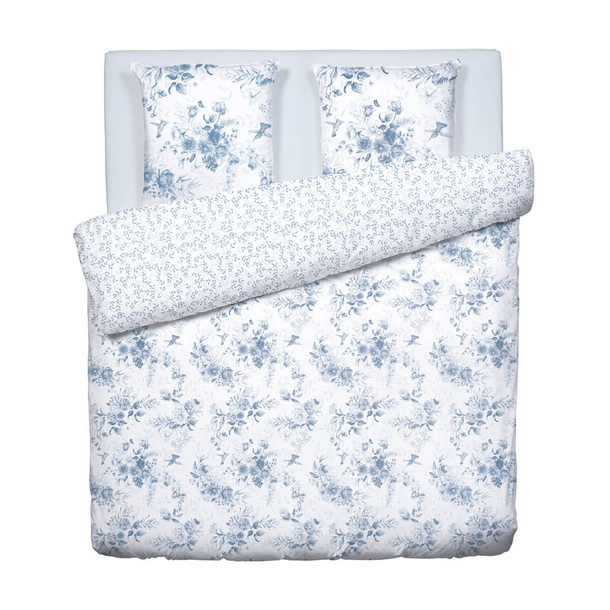 Parure Bleu Floral