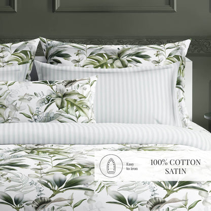 Parure Bleu Jardin Exotique