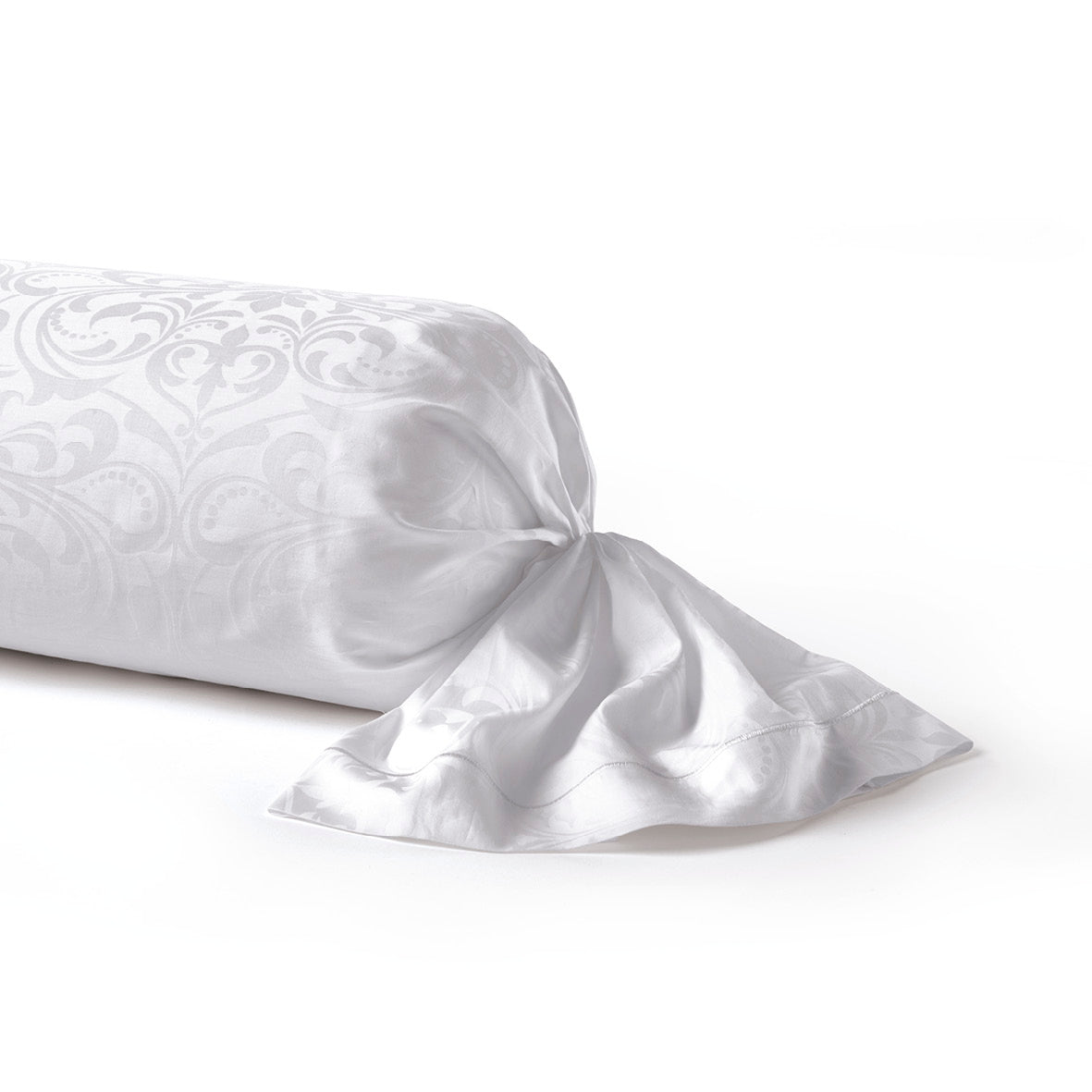 Taie de traversin satin de coton Baroque