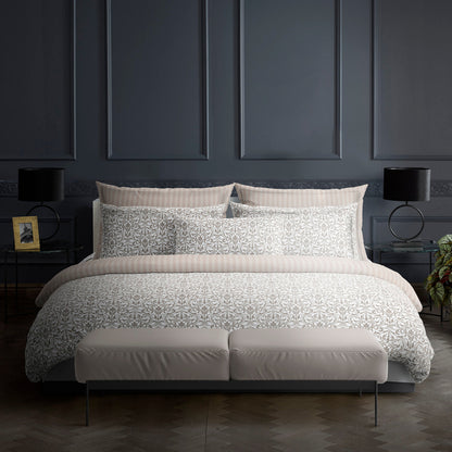 Taie de traversin satin de coton Baroque