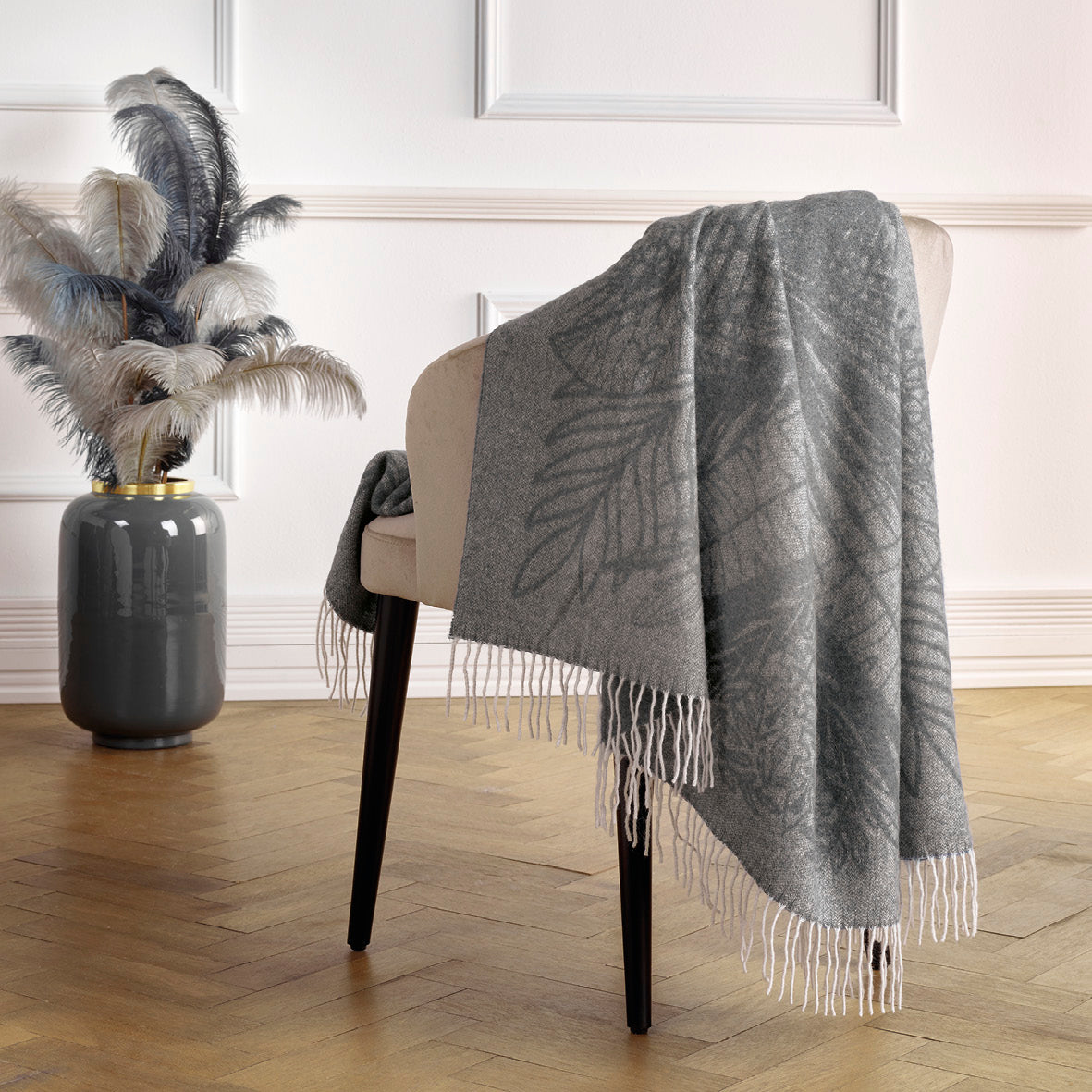 Plaid tissé Forêt d&