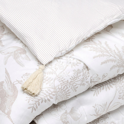 Édredon avec glands Colibri floral