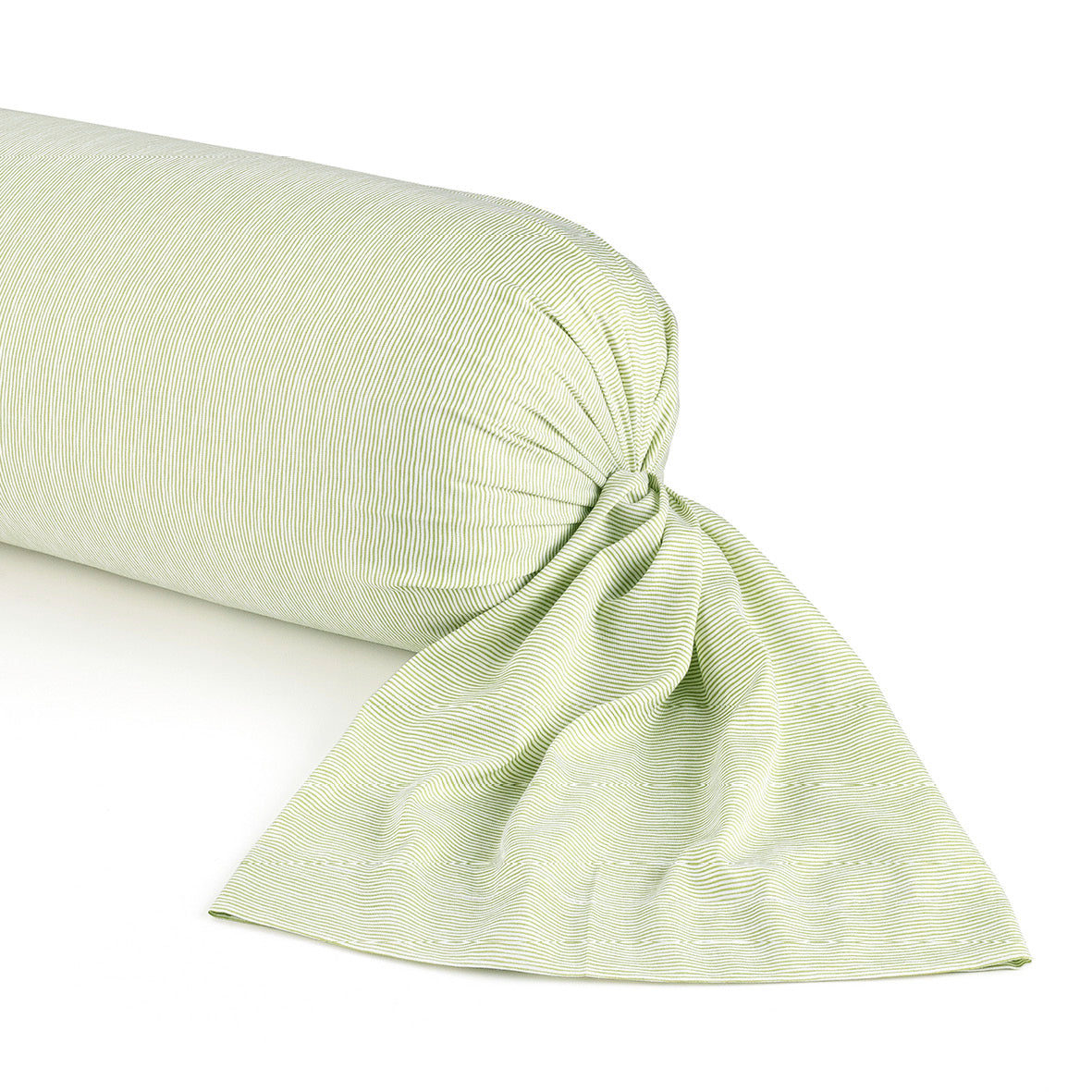 Taie de traversin satin de coton Traits peints