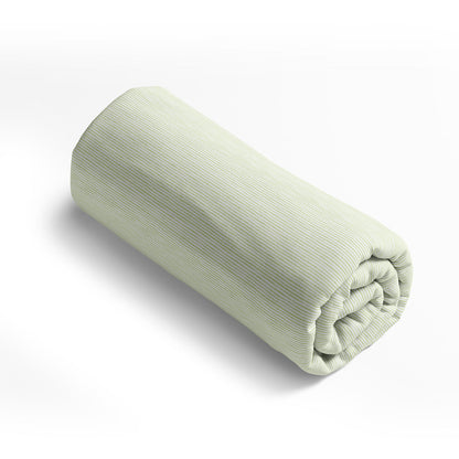 Drap-housse satin de coton Traits peints