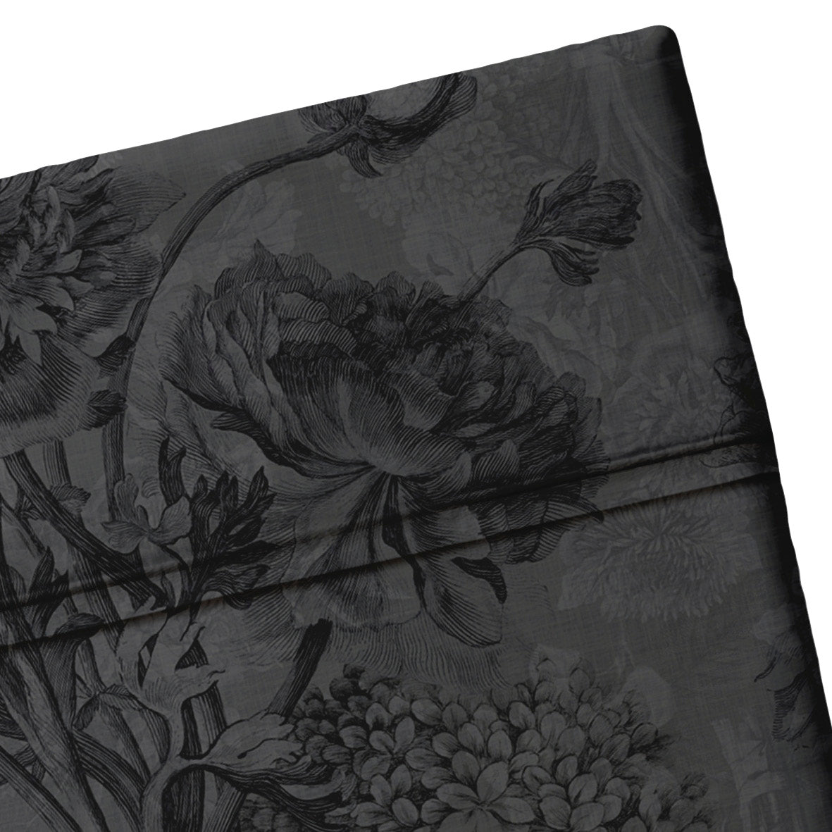 Drap plat satin de coton Jardin Botanique
