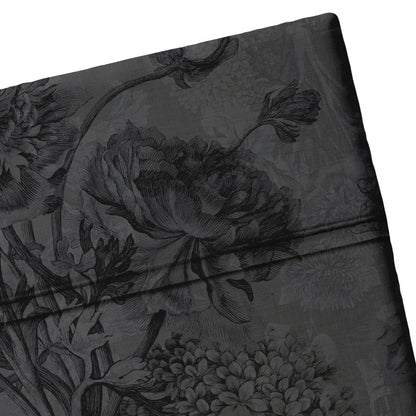 Drap plat satin de coton Jardin Botanique