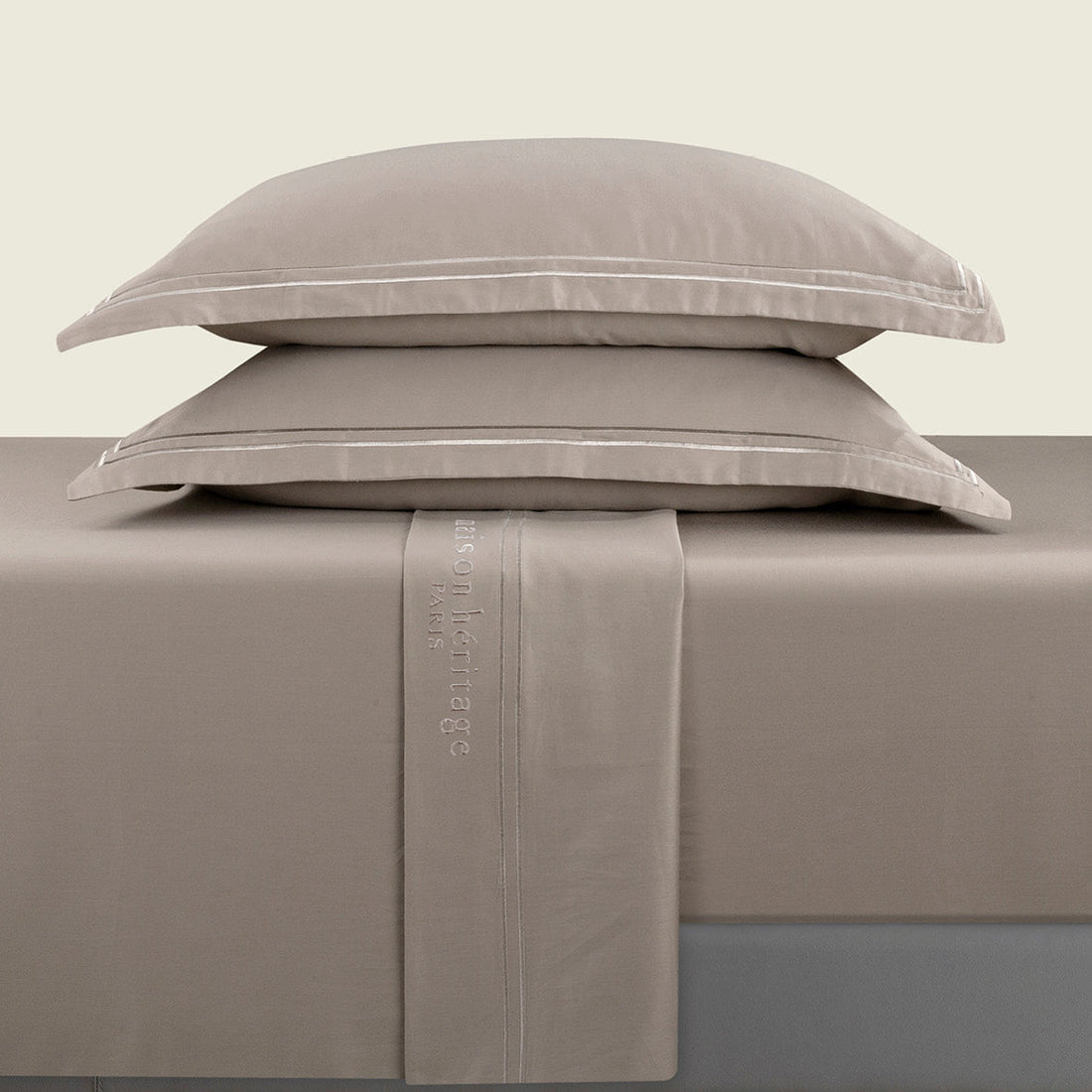 Ensemble de draps satin de coton Paris