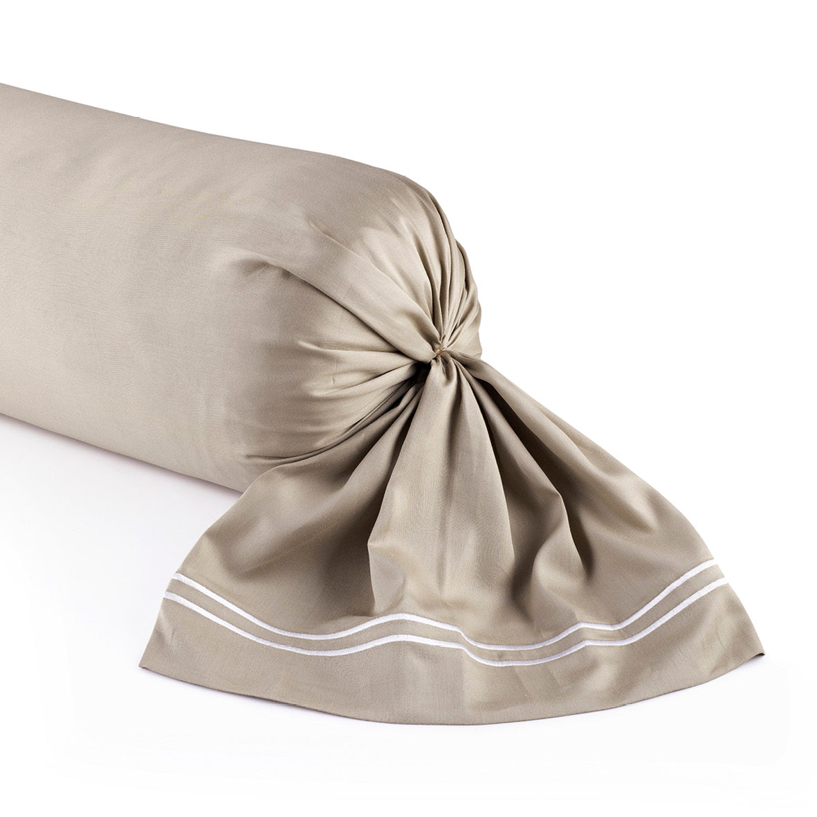 Taie de traversin satin de coton Paris