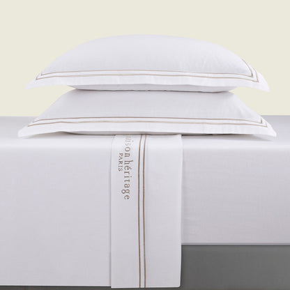 Ensemble de draps satin de coton Paris