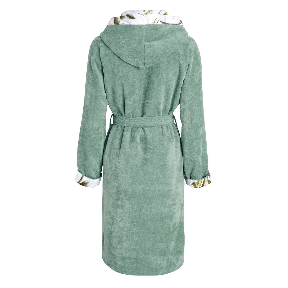 Peignoir avec capuche Jardin exotique
