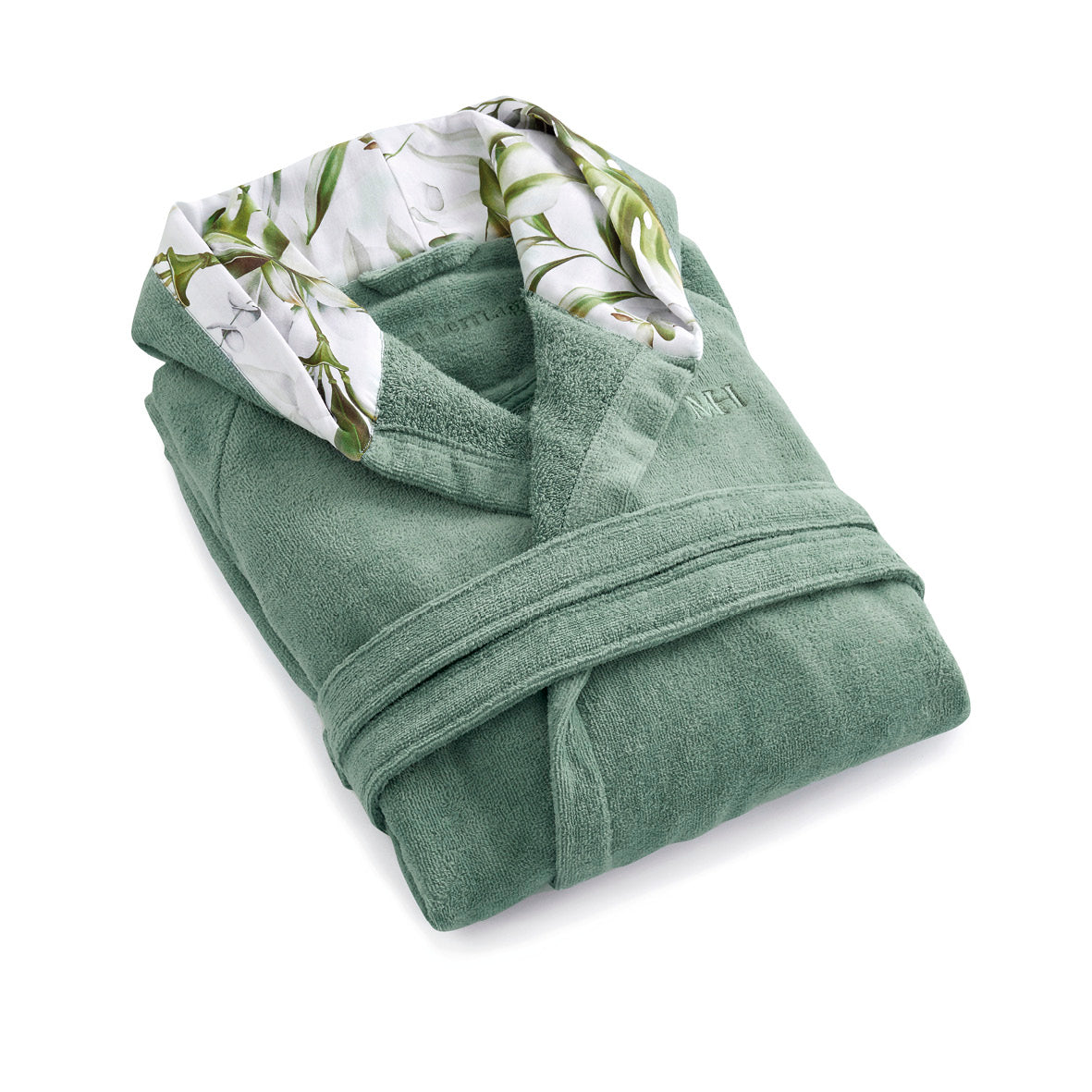 Peignoir avec capuche Jardin exotique