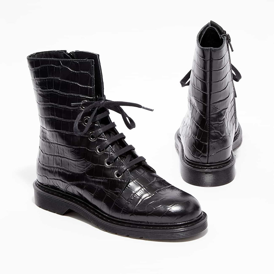 Lunah - Noir Croco