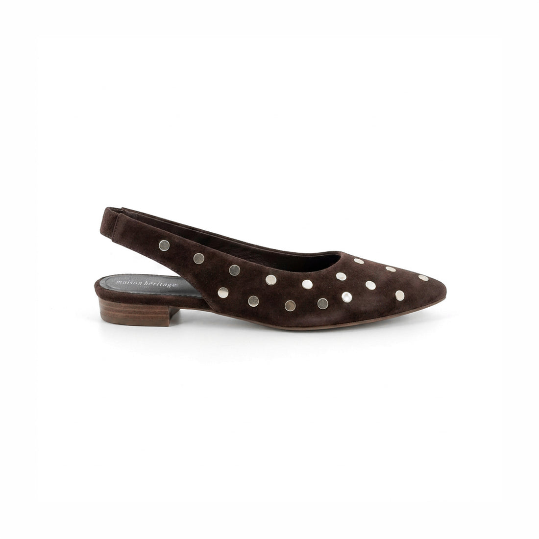 Nicoletta - Chocolat suede