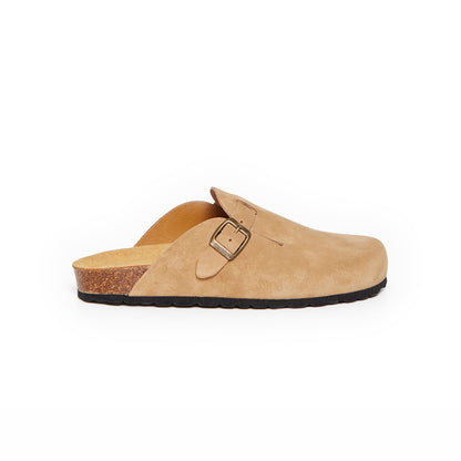 Isabeau - Beige suede