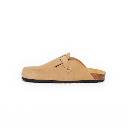 Isabeau - Beige suede