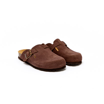 Isabeau - Chocolat suede