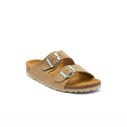Lauriane - Beige suede
