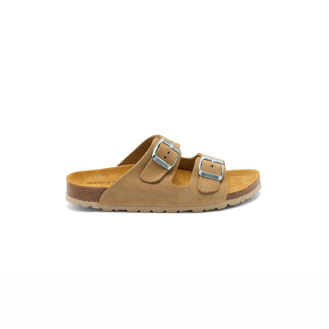 Lauriane - Beige suede
