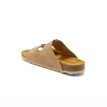 Lauriane - Beige suede