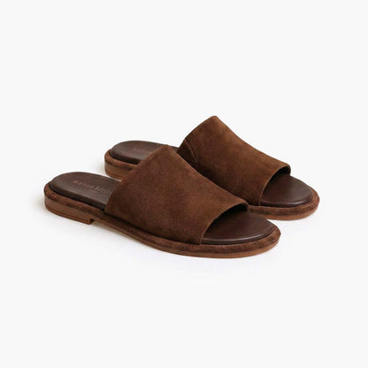 MACARIA - MARRON SUEDE