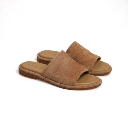 MACARIA - BEIGE SUEDE