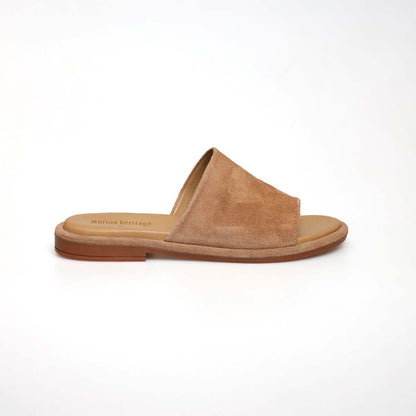 MACARIA - BEIGE SUEDE