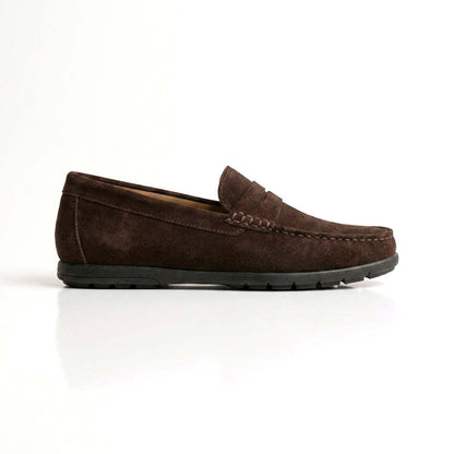 HENRY - MARRON SUEDE