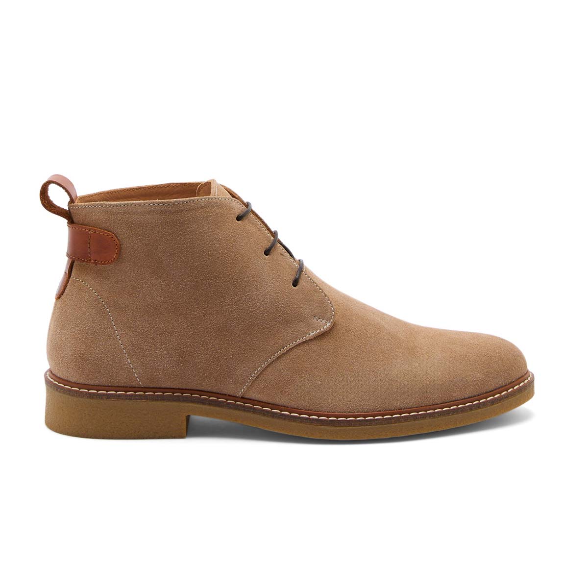 Noam - Beige suede