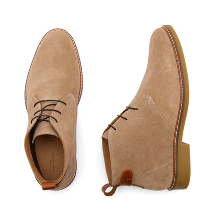 Noam - Beige suede