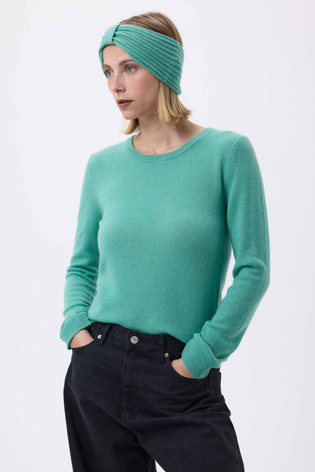 Agata vert pastel