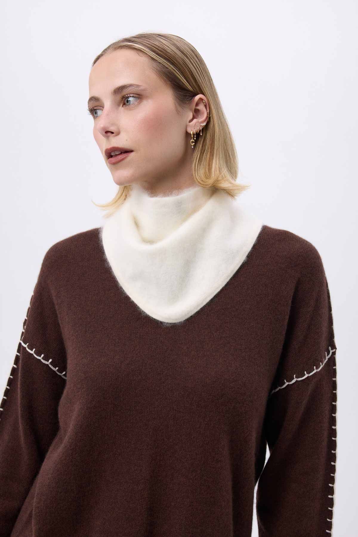 Bandana Amel blanc