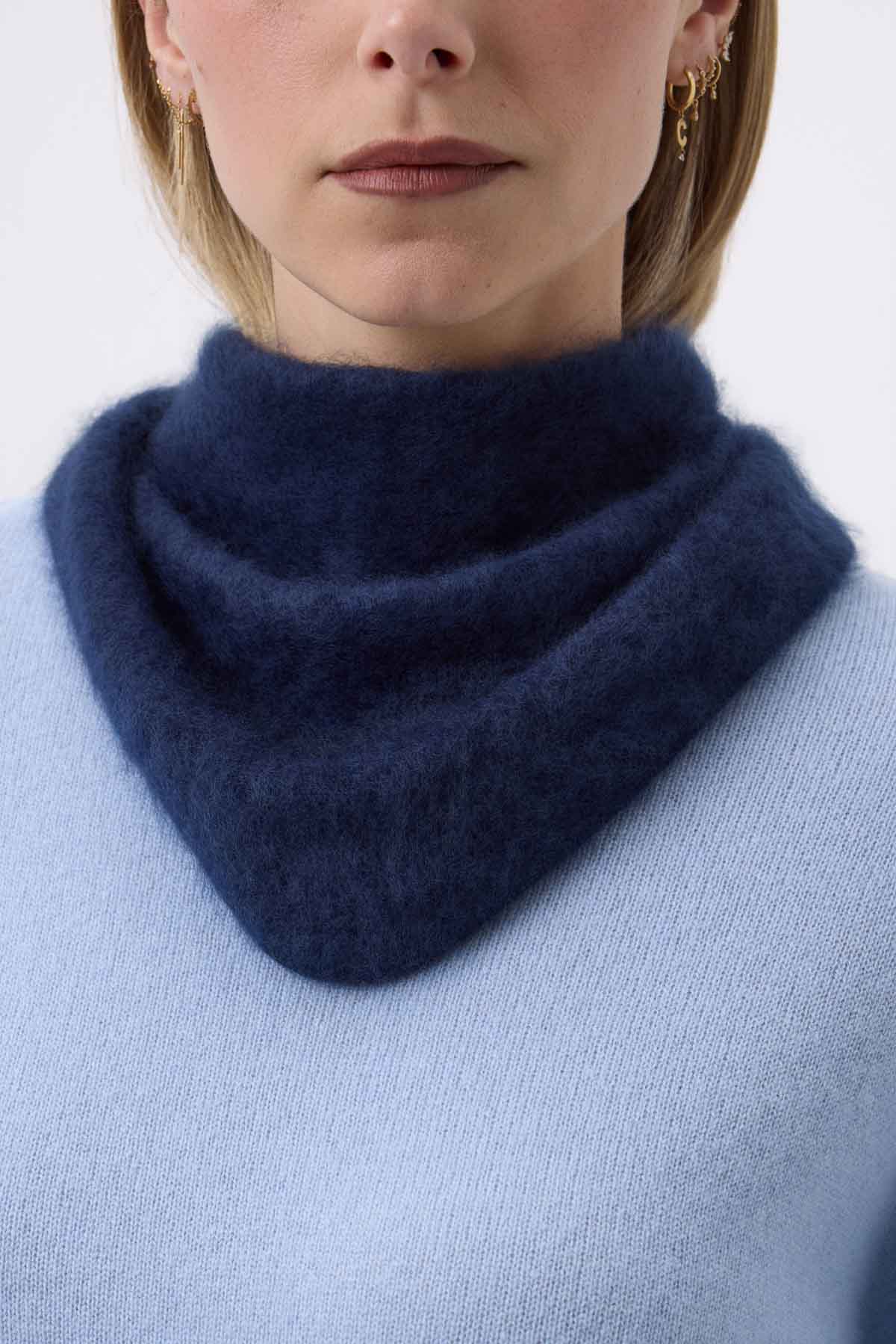 Bandana Amel bleu marine