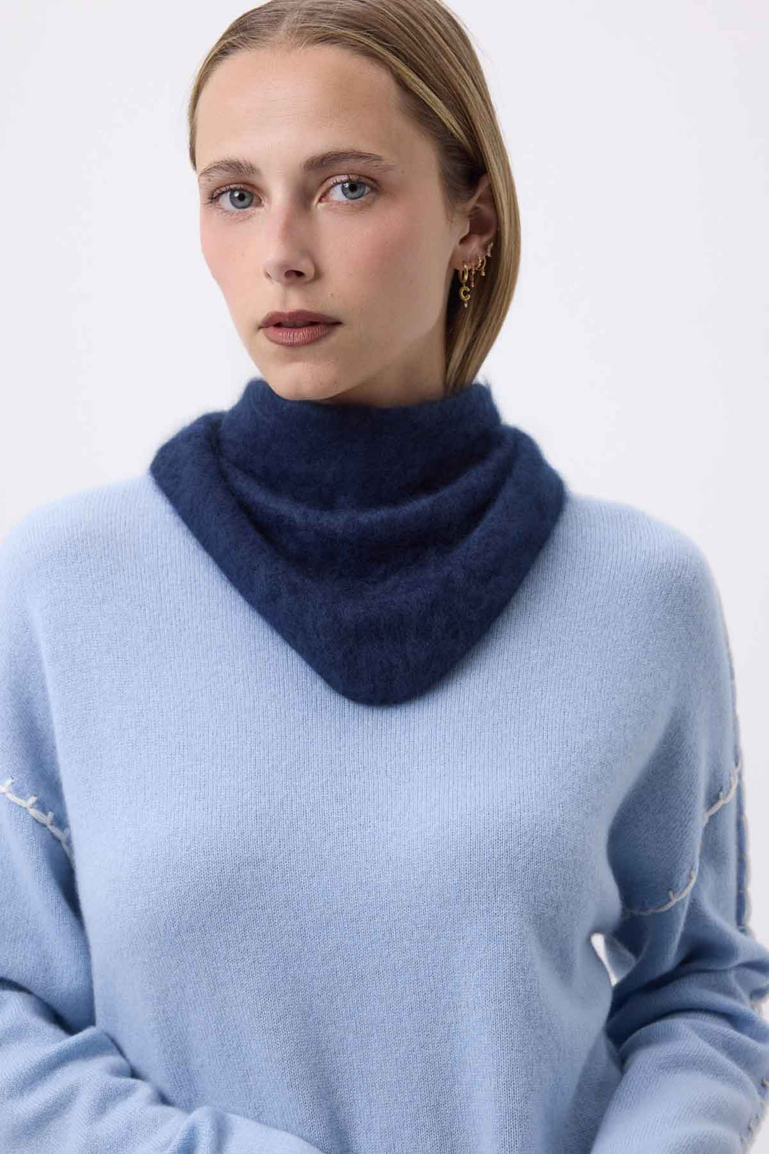 Bandana Amel bleu marine