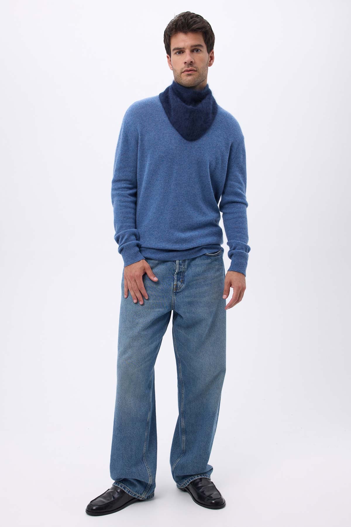 Bandana Amel bleu marine