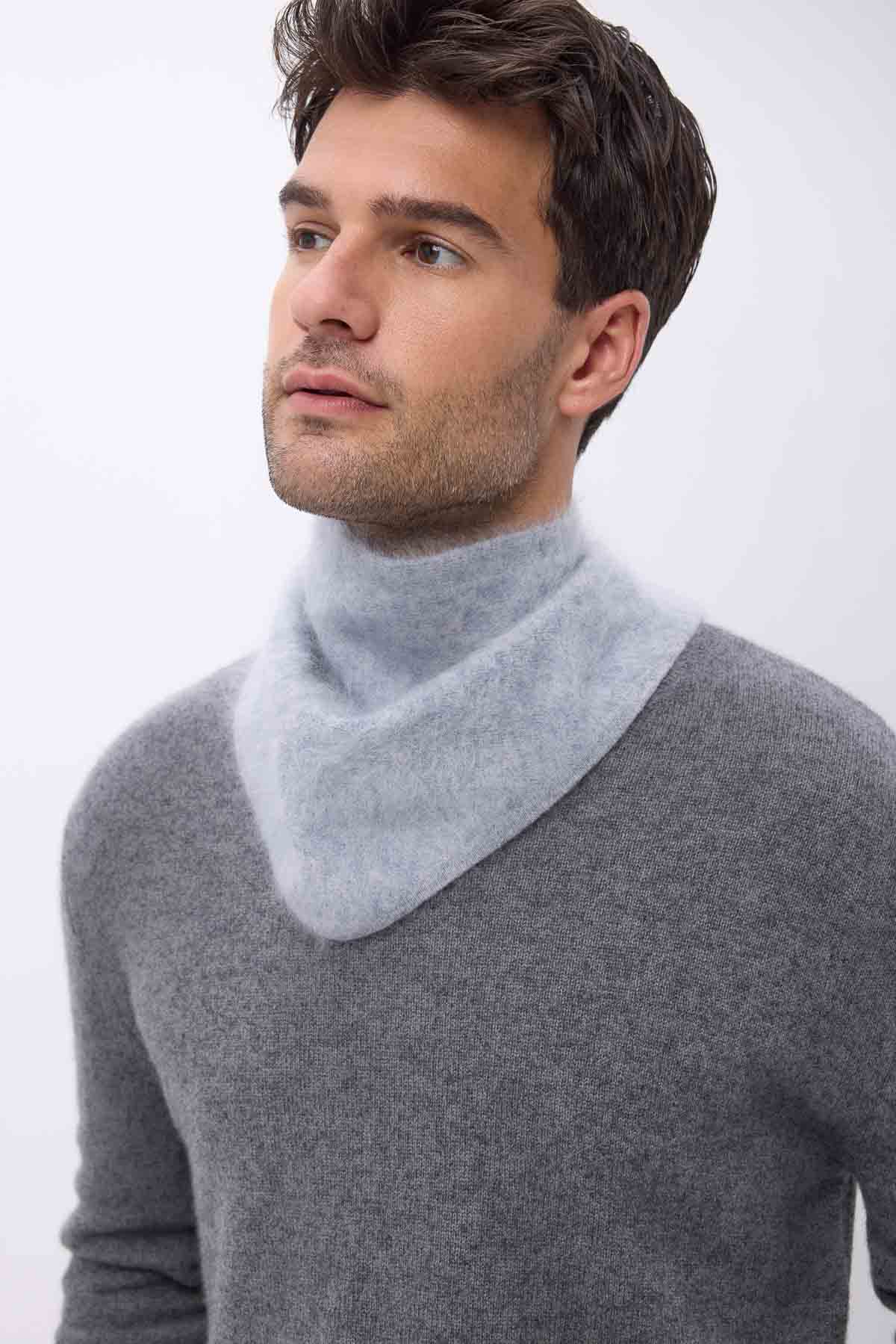 Bandana Amel gris clair