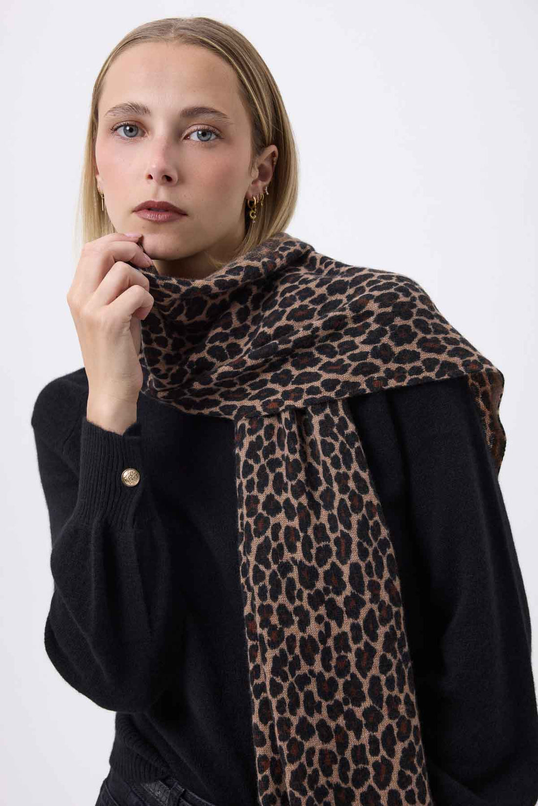 Ariella beige léopard