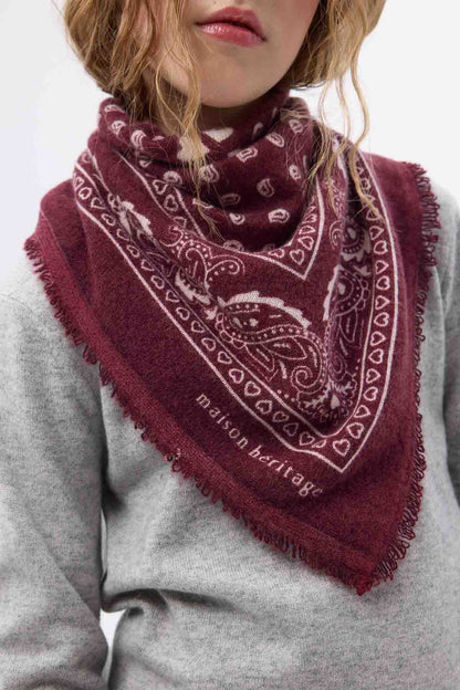 Arizona bordeaux et blanc